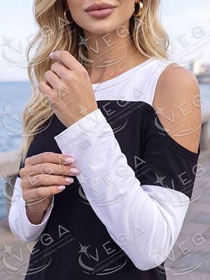 картинка Лонгслив женский 574 магазин Одежда+ являющийся официальным дистрибьютором в России 
