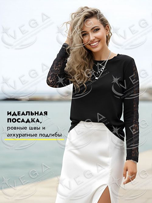 картинка Лонгслив женский 504 от магазина Одежда+